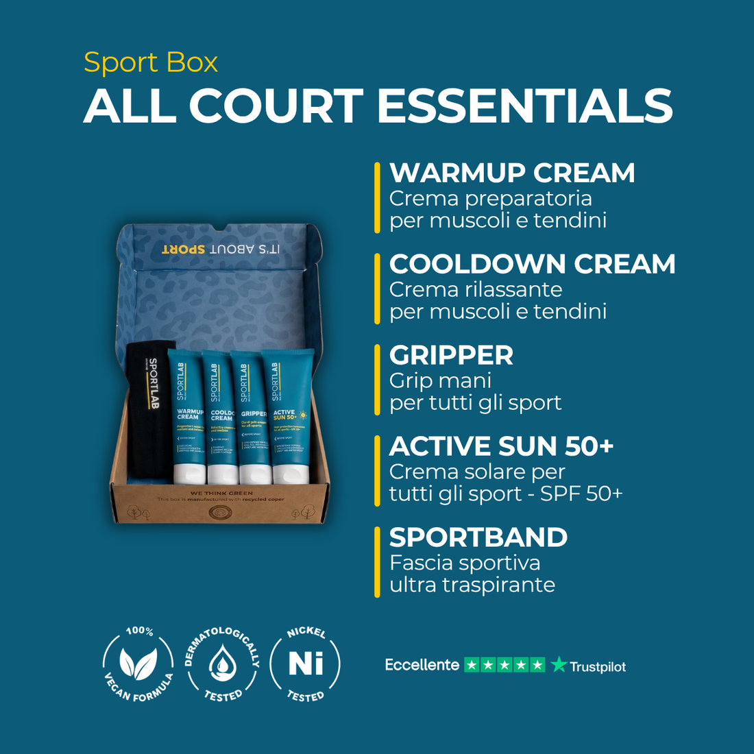 ALL COURT ESSENTIALS - SportLab Milano