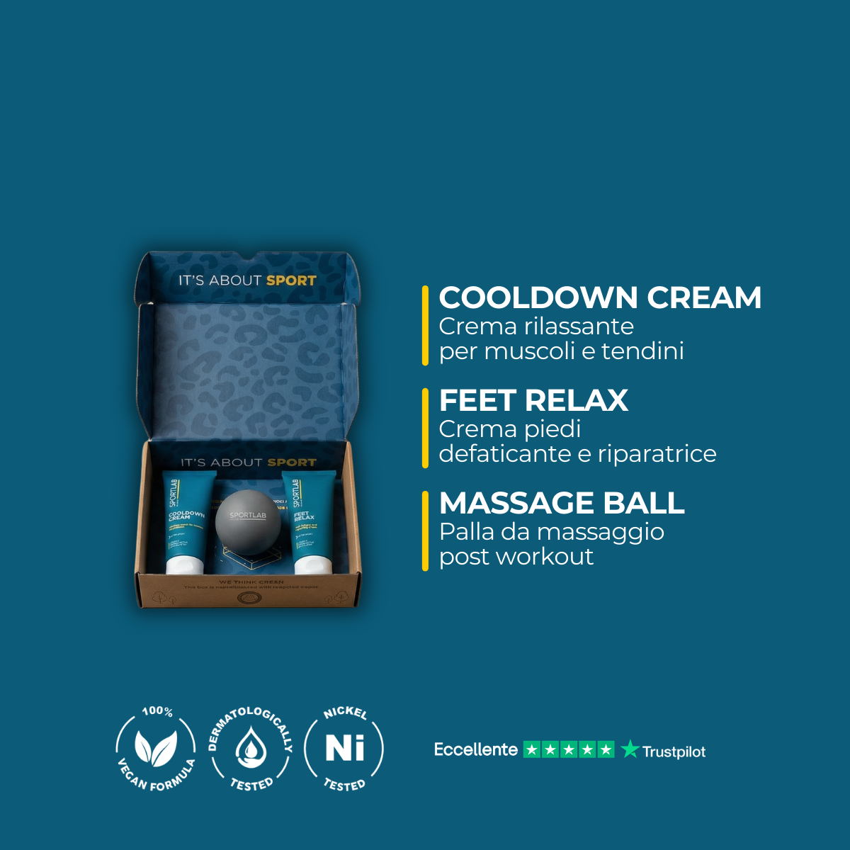 COOLDOWN & FEET - SportLab Milano