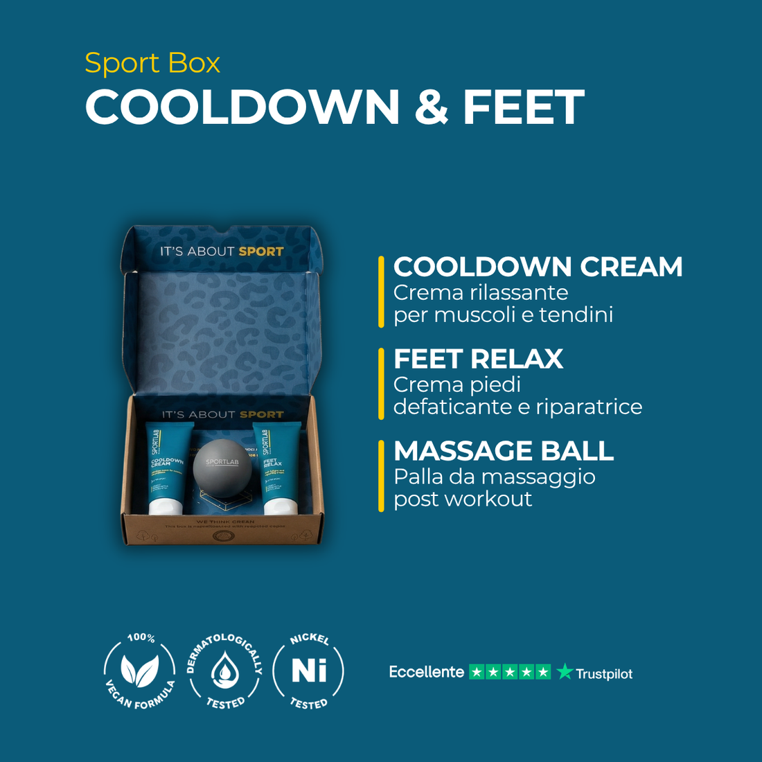 COOLDOWN & FEET - SportLab Milano
