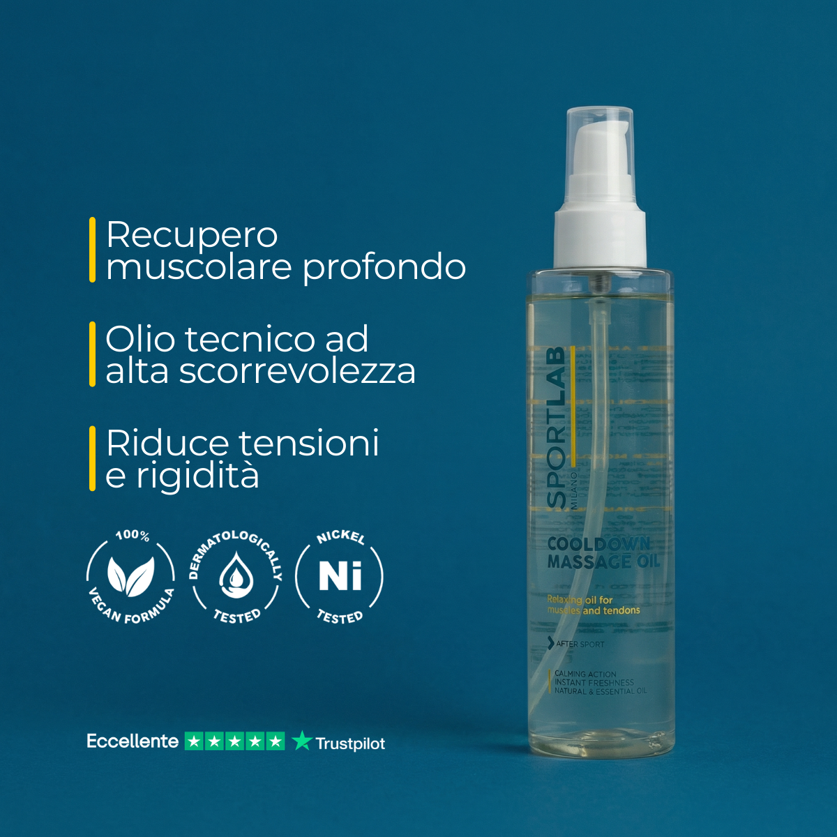 COOLDOWN MASSAGE OIL Multi Pack - SportLab Milano