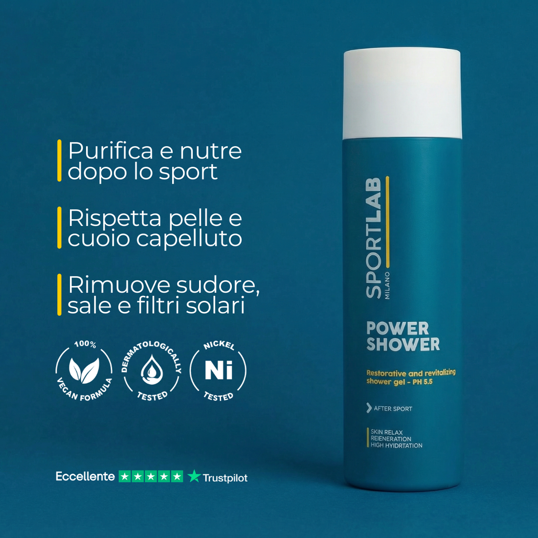 POWER SHOWER Multi Pack - SportLab Milano