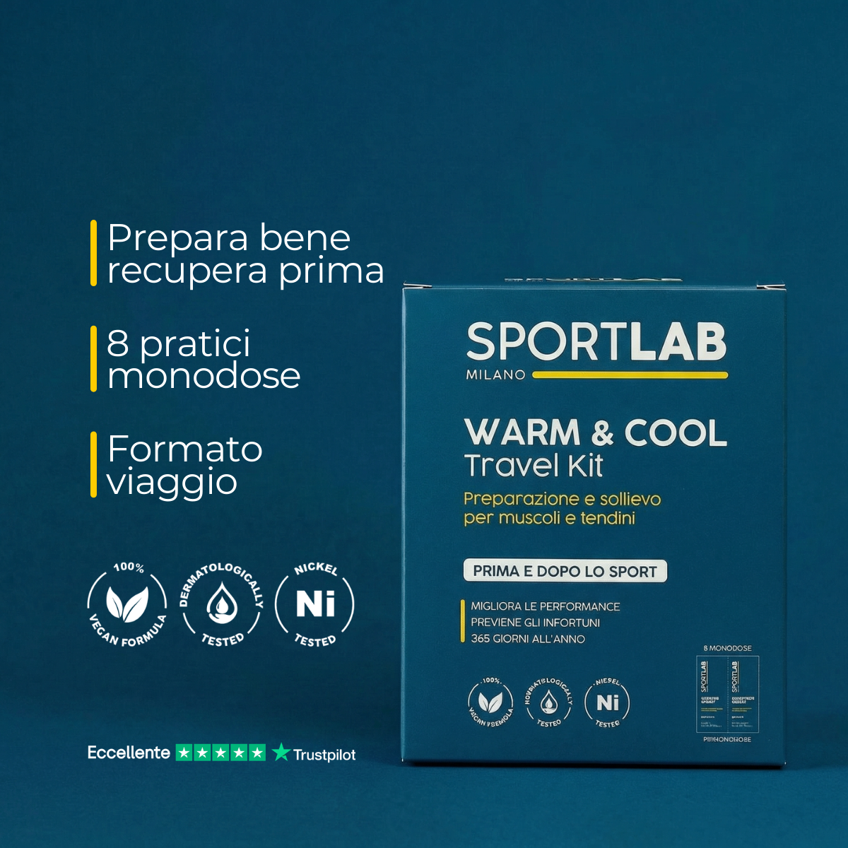 WARM & COOL Travel Kit | Double Pack - SportLab Milano