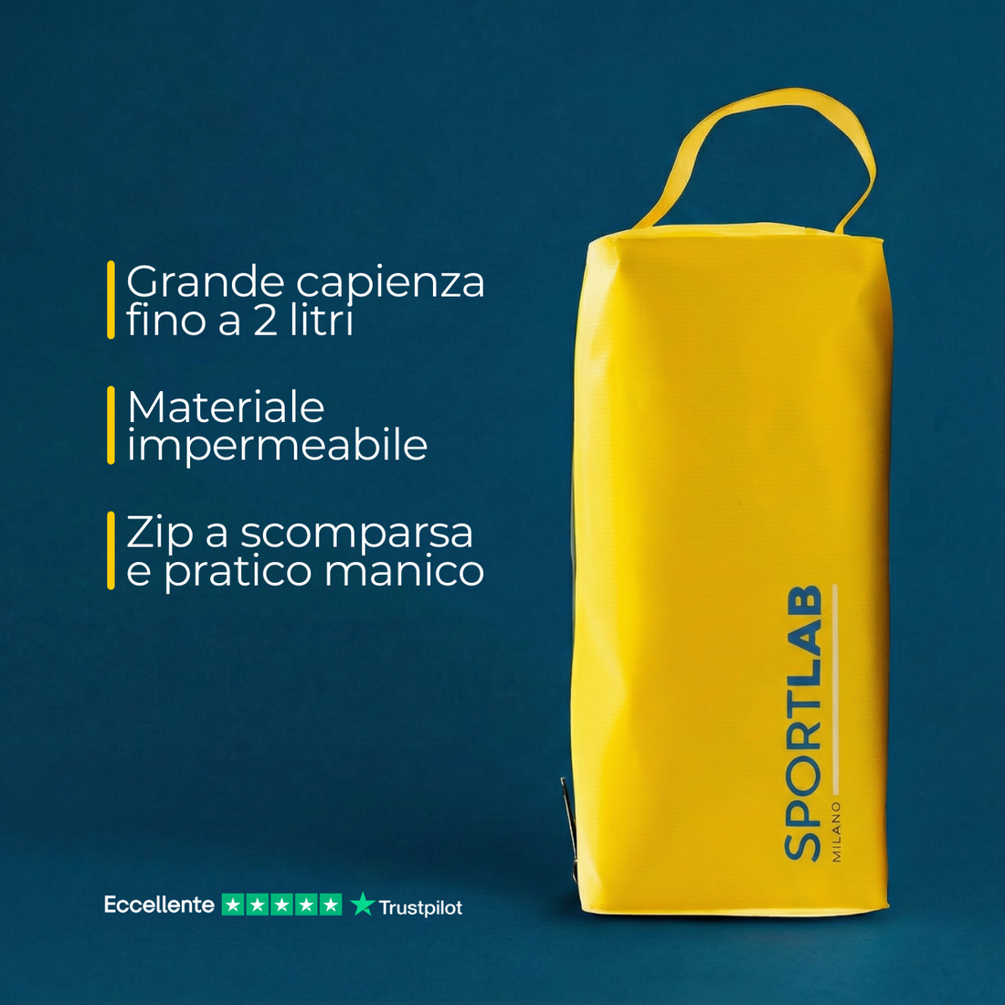 SPORTCASE GIALLA - SportLab Milano