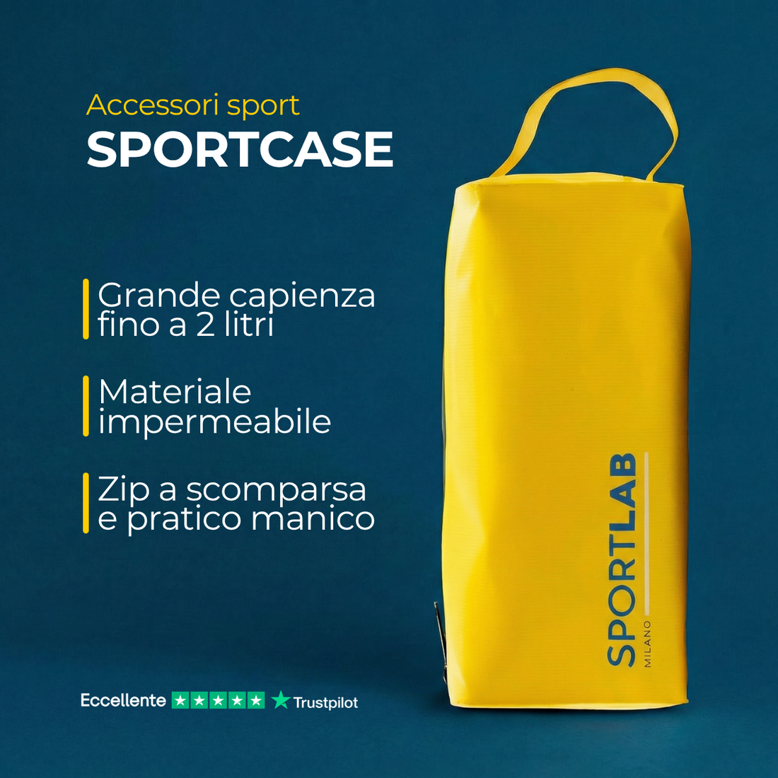 SPORTCASE GIALLA - SportLab Milano