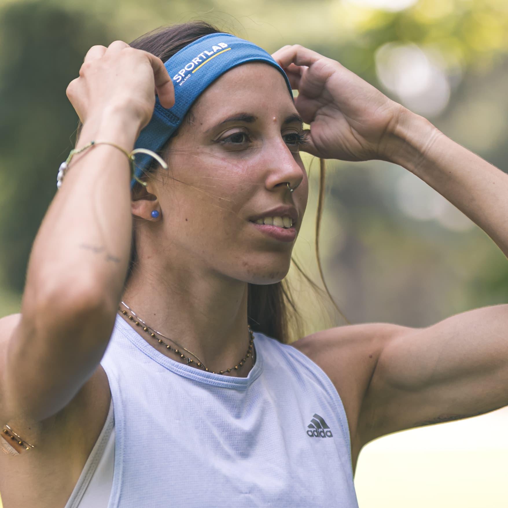 sportband fascia per capelli per allenamento Sportlab Milano