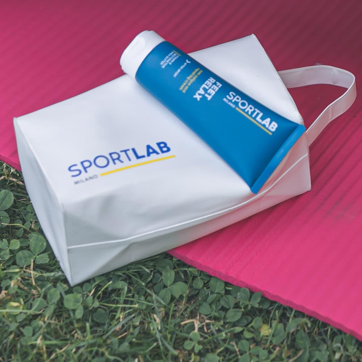 borsa per prodotti sportivi sportcase bianca