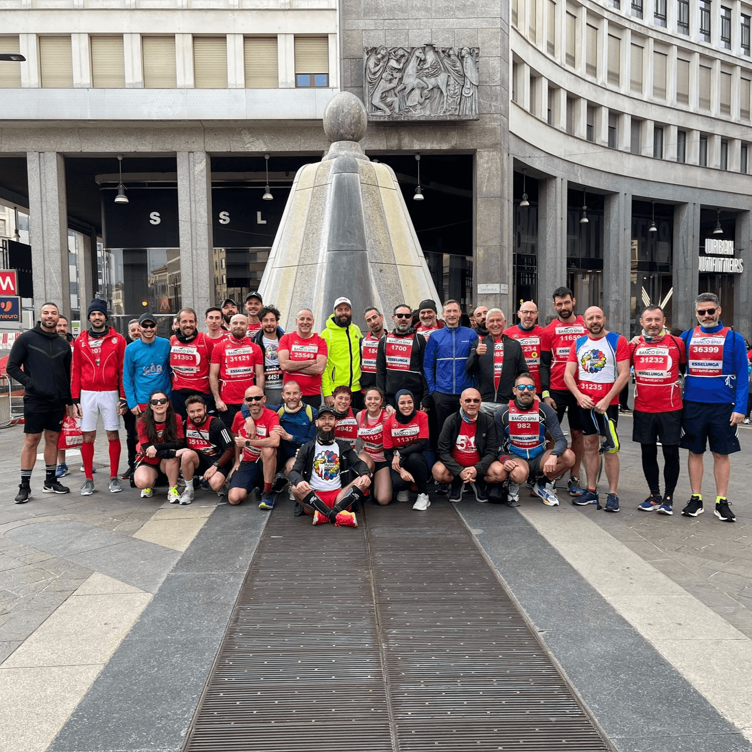 SPORTLAB Milano a fianco dei Front Runners Milano alla Maratona di Roma