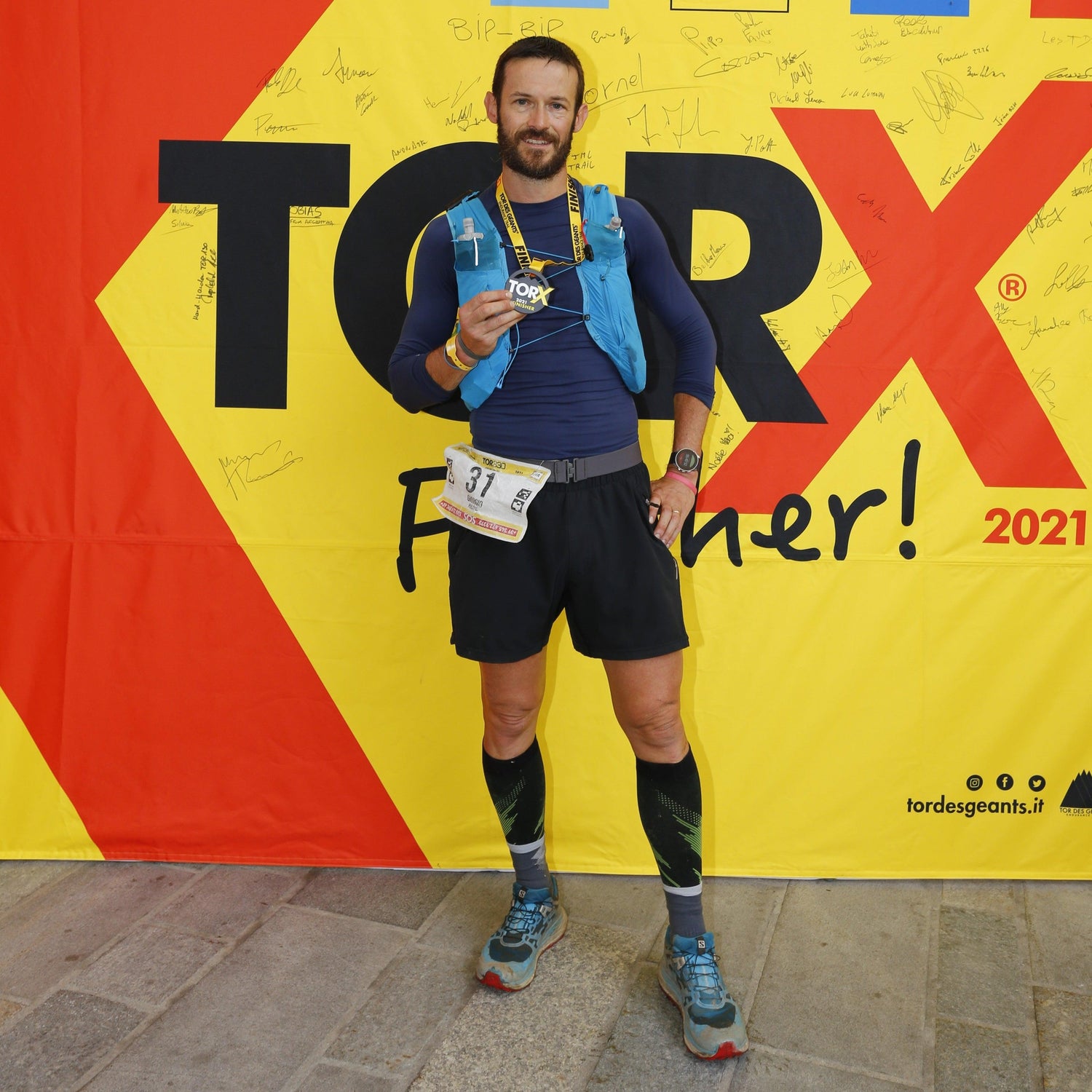Dalla corsa su strada al trail, tra tante difficoltà e altrettante soddisfazioni.  Le sfide di Giorgio Pulcini.