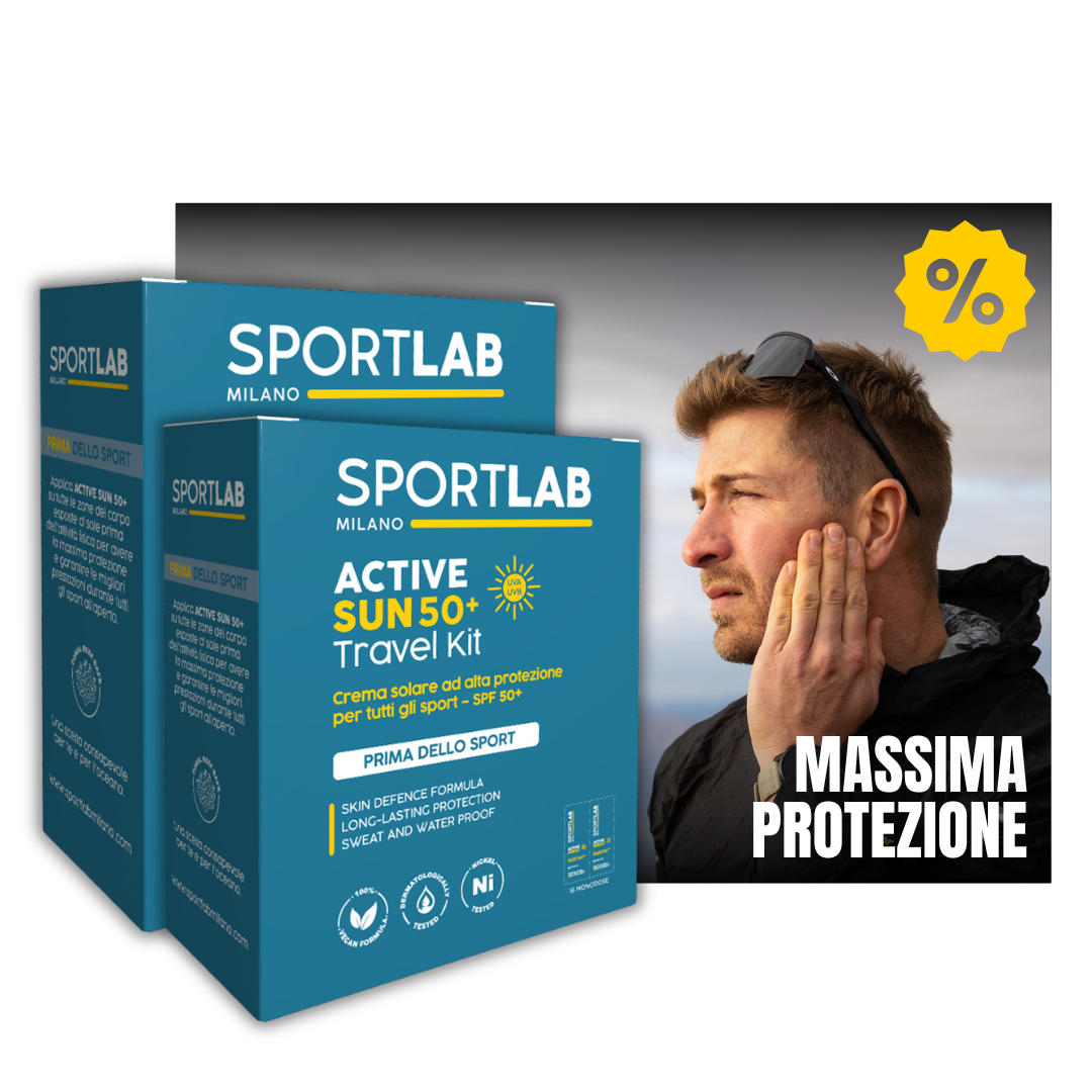 ACTIVE SUN 50+ Travel Kit | Double Pack - SportLab Milano