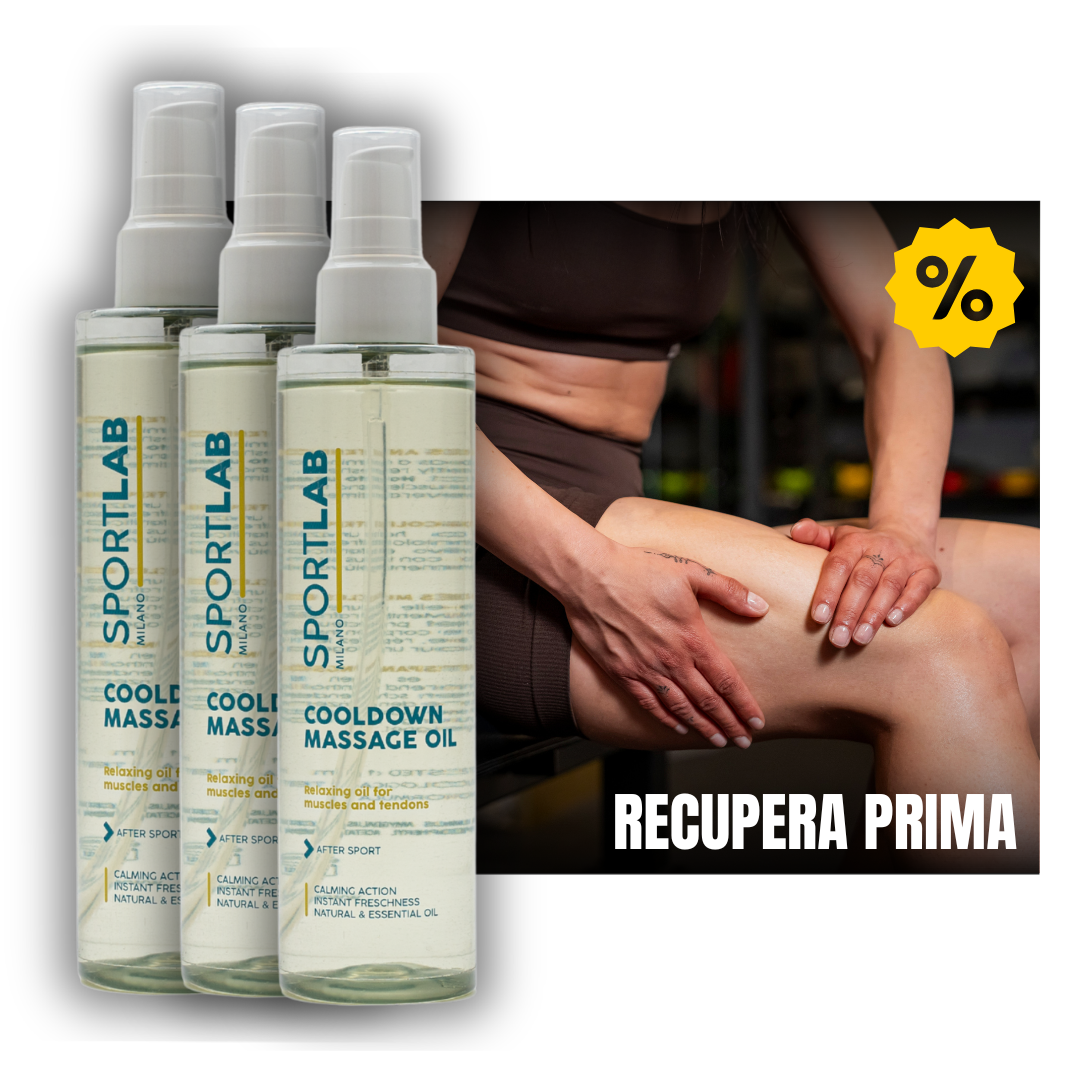 COOLDOWN MASSAGE OIL Multi Pack - SportLab Milano