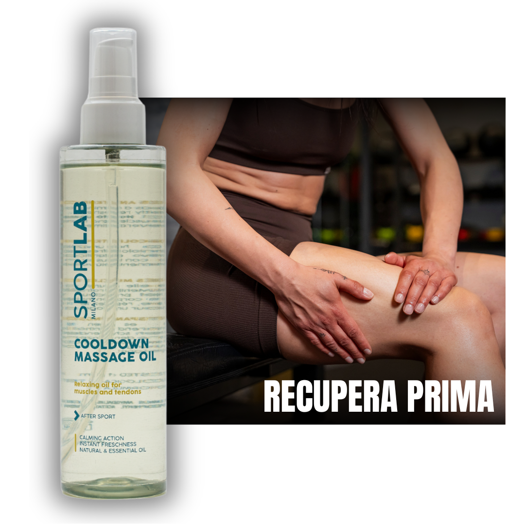 COOLDOWN MASSAGE OIL - SportLab Milano