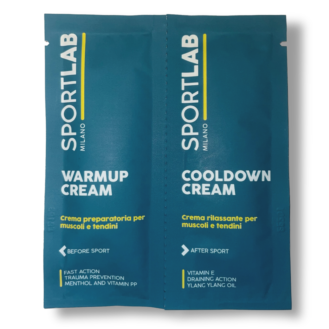 Monodose WARMUP CREAM + COOLDOWN CREAM