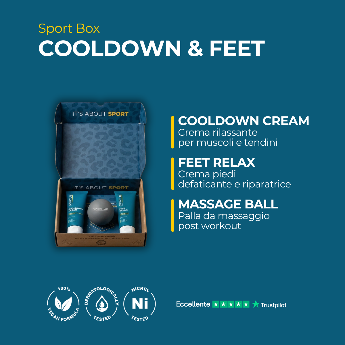 COOLDOWN &amp; FEET - SportLab Milano