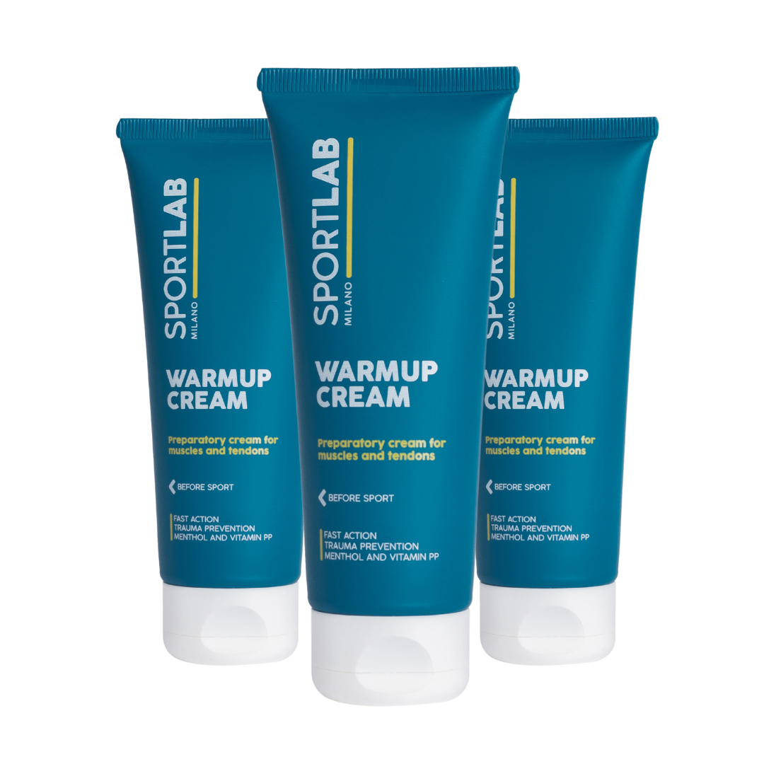 WARMUP CREAM Multi Pack - SportLab Milano
