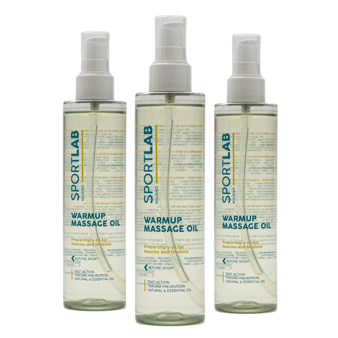 WARMUP MASSAGE OIL Multi Pack - SportLab Milano
