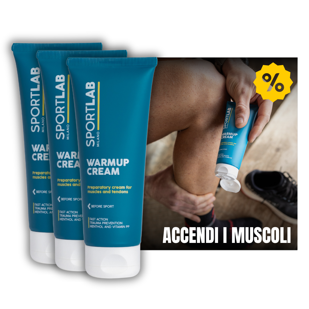 WARMUP CREAM Multi Pack - SportLab Milano