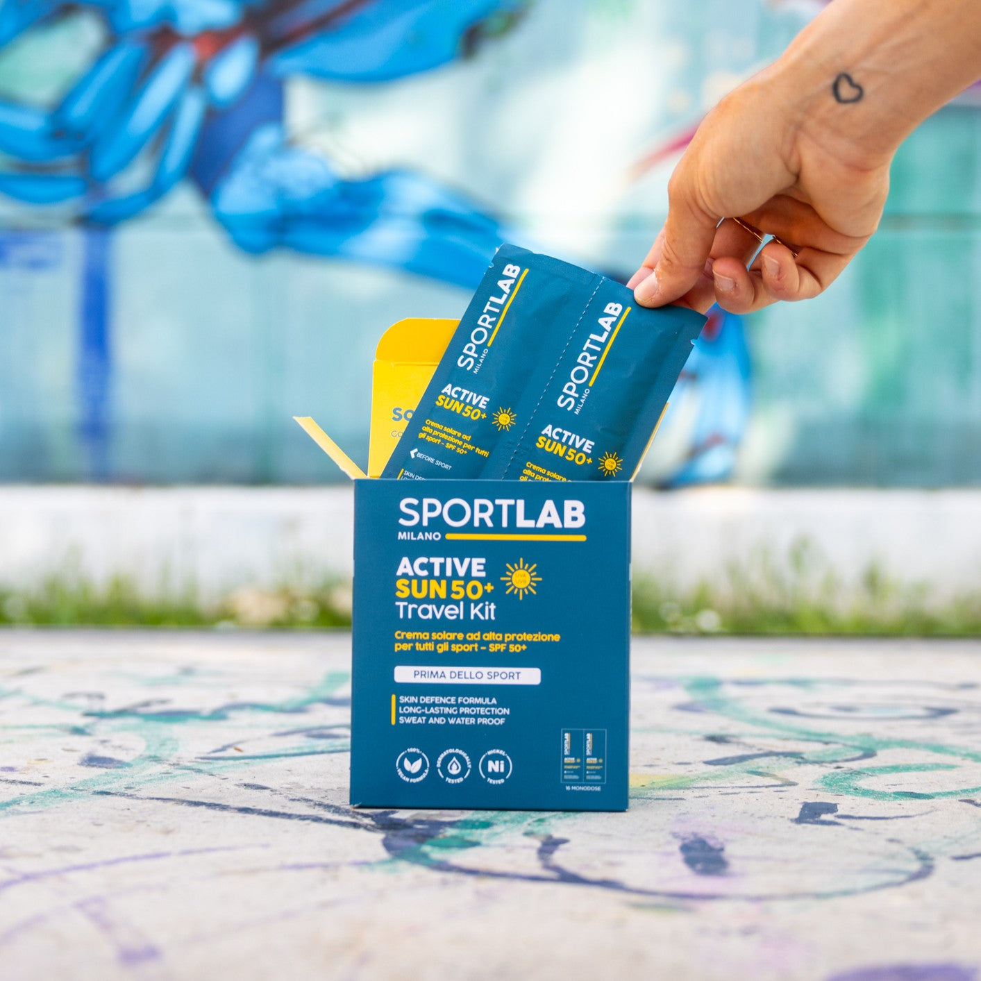 ACTIVE SUN 50+ Travel Kit | Double Pack - SportLab Milano