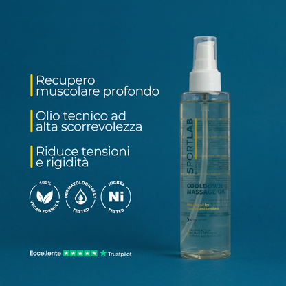 COOLDOWN MASSAGE OIL Multi Pack - SportLab Milano