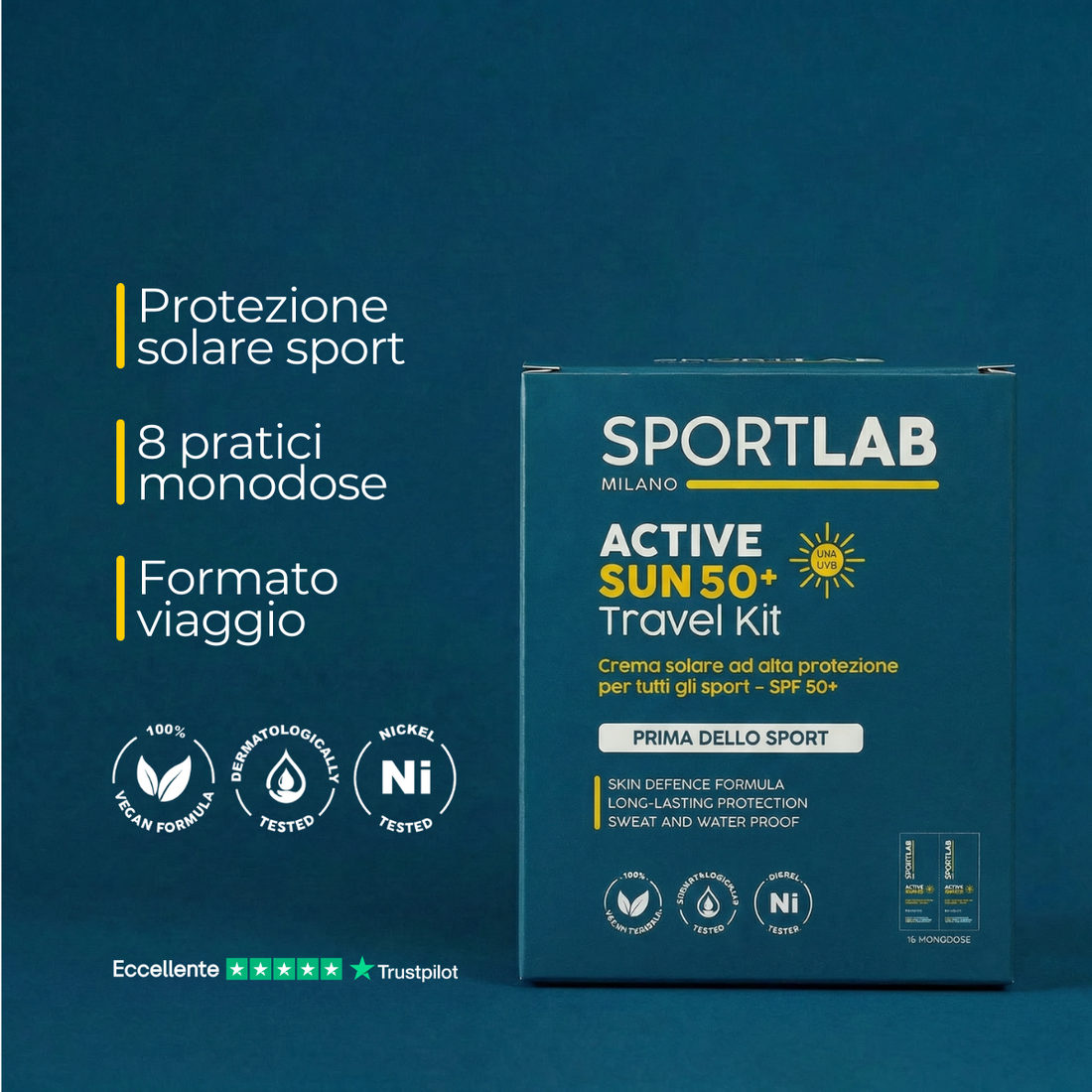 ACTIVE SUN 50+ Travel Kit