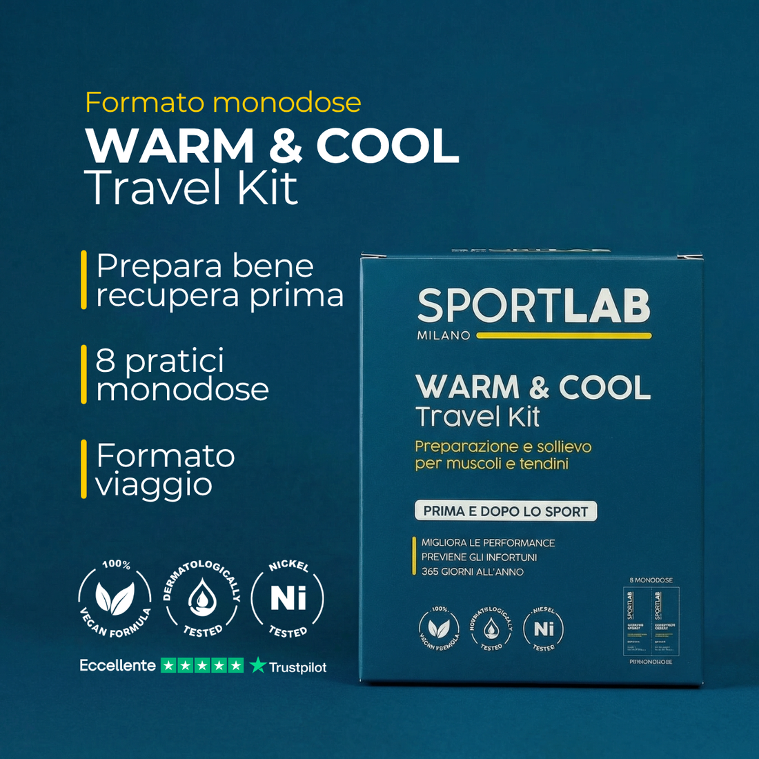 WARM &amp; COOL Travel Kit | Double Pack