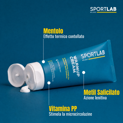 WARMUP CREAM Multi Pack - SportLab Milano