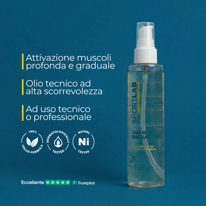 WARMUP MASSAGE OIL Multi Pack - SportLab Milano
