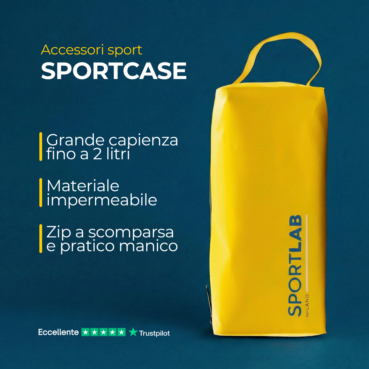 SPORTCASE GIALLA - SportLab Milano