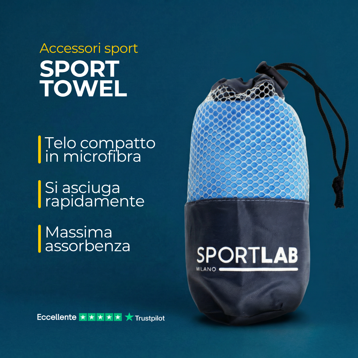 SPORT TOWEL - SportLab Milano