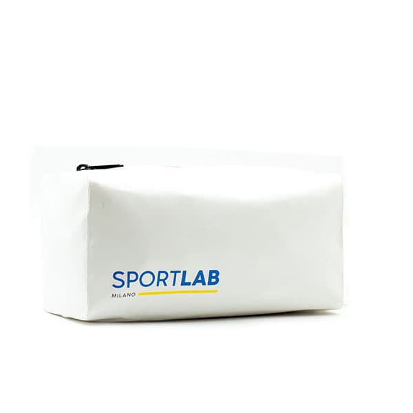 sportcase bianca borsa impermeabile Sportlab Milano